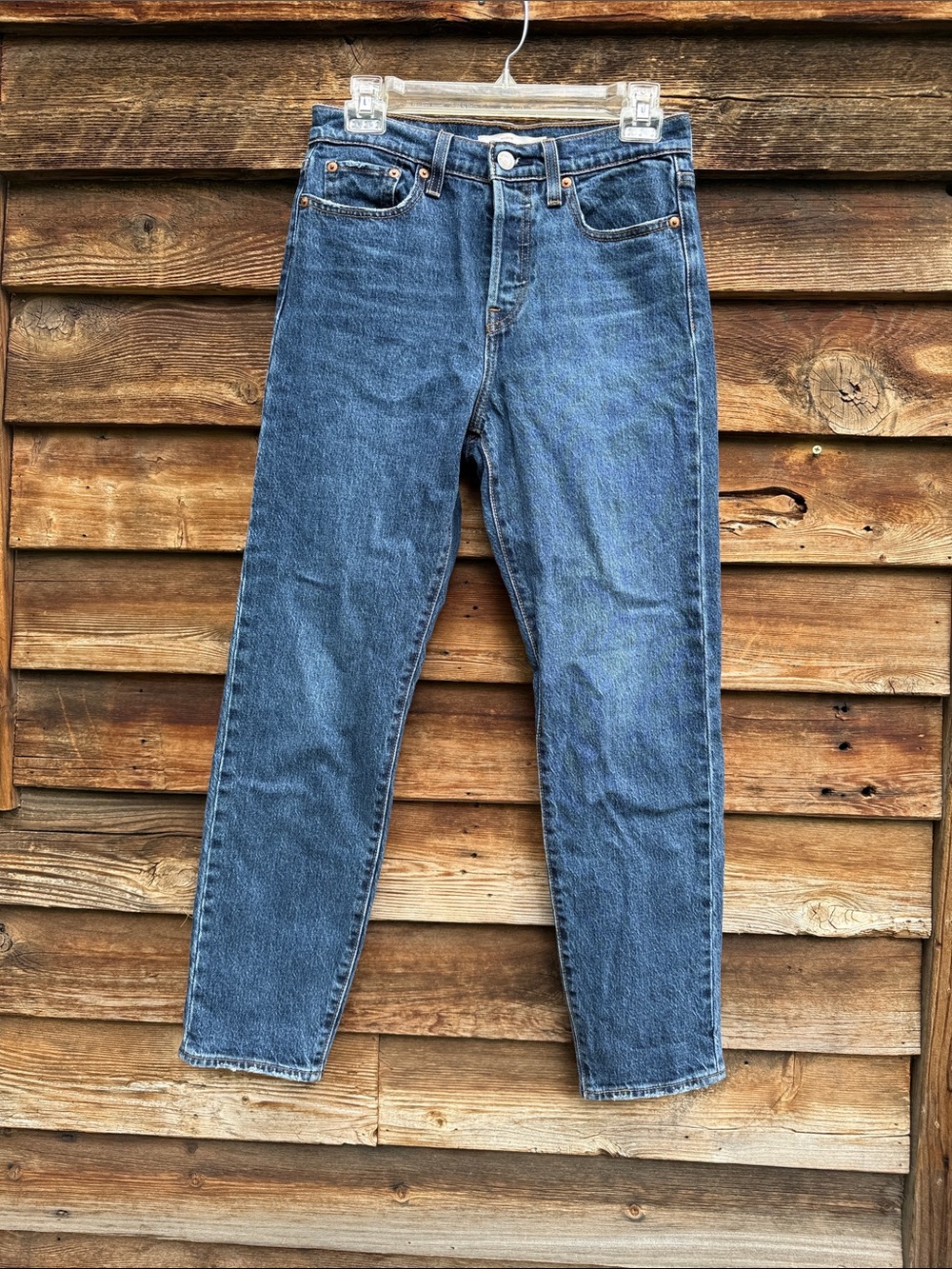 Levi’s wedgie buttonfly jeans